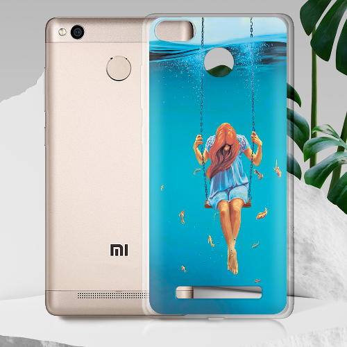 Чехол Boxface Xiaomi Redmi 3s / 3x Girl In The Sea