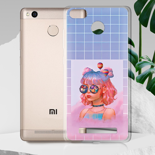 Чехол Boxface Xiaomi Redmi 3s / 3x Girl in the Clouds