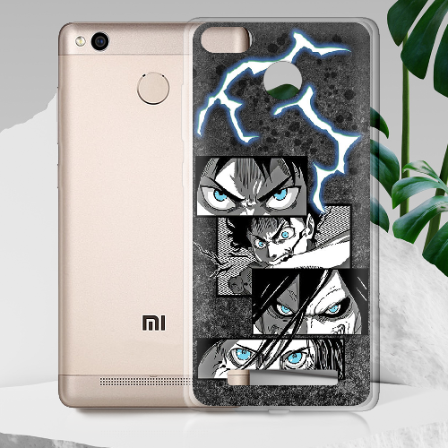 Чехол Boxface Xiaomi Redmi 3s / 3x Eren Yeager Transformation