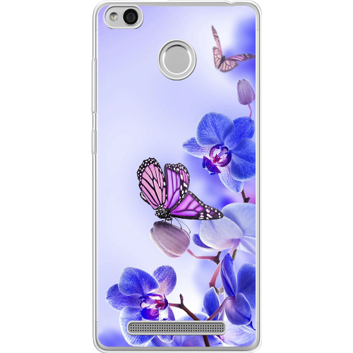 Чехол Boxface Xiaomi Redmi 3s / 3x Orchids and Butterflies