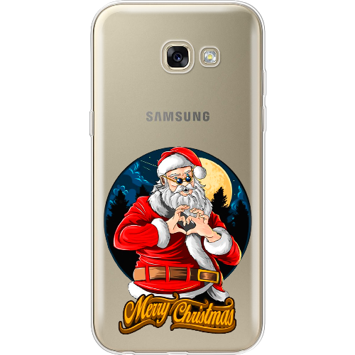 Чехол Boxface Samsung A520 Galaxy A5 2017 Cool Santa and heart