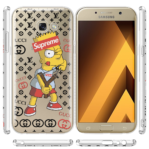 Чехол Boxface Samsung A520 Galaxy A5 2017 Yellow Fun