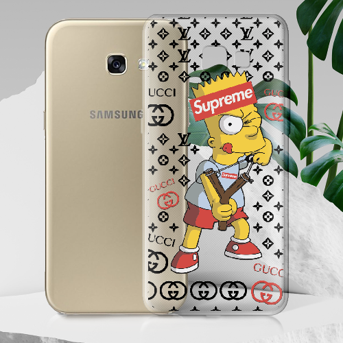 Чехол Boxface Samsung A520 Galaxy A5 2017 Yellow Fun