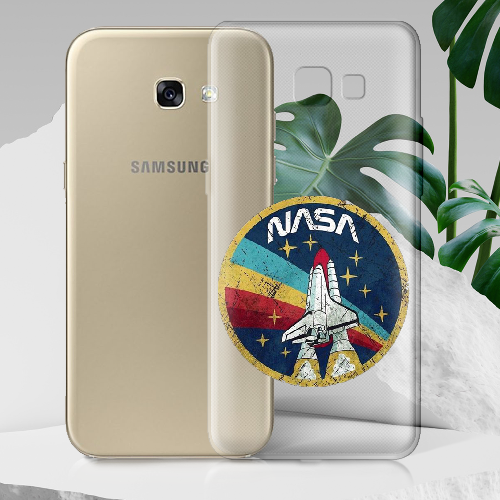 Чехол Boxface Samsung A520 Galaxy A5 2017 Space Shuttle NASA