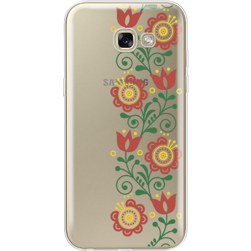 Чехол Boxface Samsung A520 Galaxy A5 2017 Ethno Flower