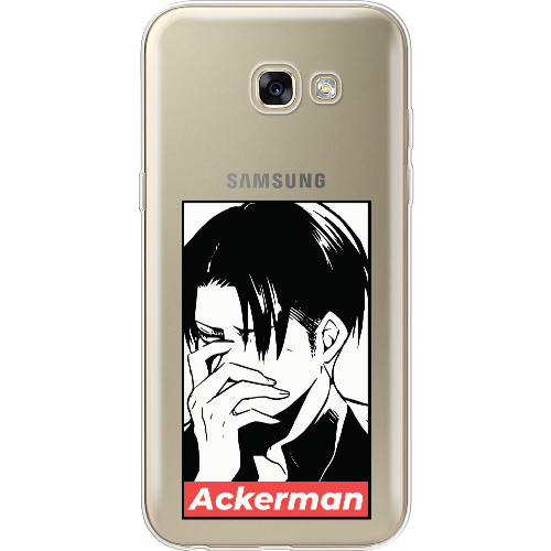 Чехол Boxface Samsung A520 Galaxy A5 2017 Attack On Titan - Ackerman