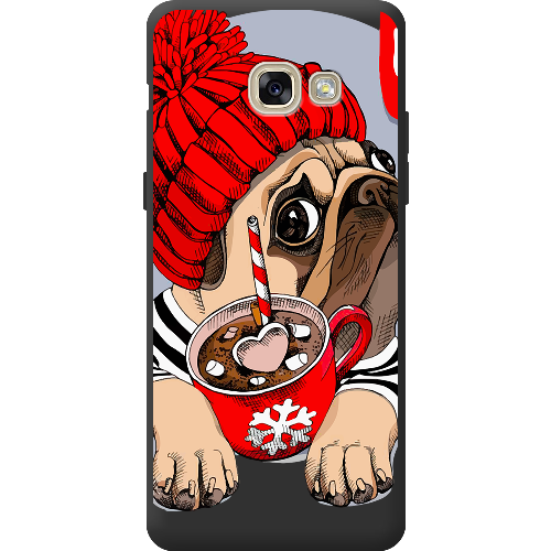 Чехол Boxface Samsung A520 Galaxy A5 2017 Winter Puggy