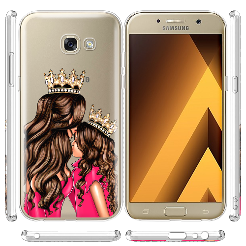 Чехол Boxface Samsung A520 Galaxy A5 2017 Queen and Princess