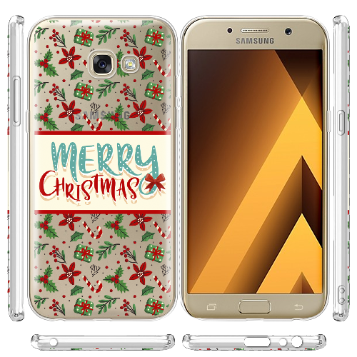 Чехол Boxface Samsung A520 Galaxy A5 2017 Vintage Christmas Congratulation