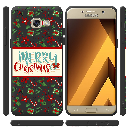 Чехол Boxface Samsung A520 Galaxy A5 2017 Vintage Christmas Congratulation