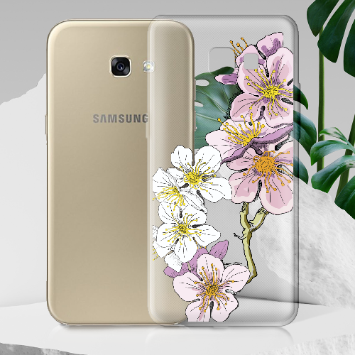 Чехол Boxface Samsung A520 Galaxy A5 2017 Cherry Blossom