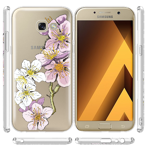 Чехол Boxface Samsung A520 Galaxy A5 2017 Cherry Blossom
