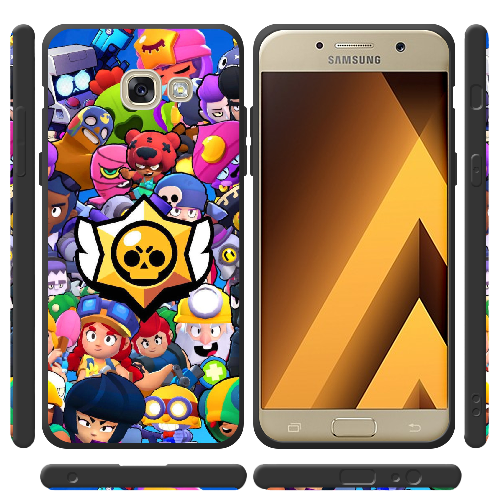 Чехол Boxface Samsung A520 Galaxy A5 2017 Brawl Stars