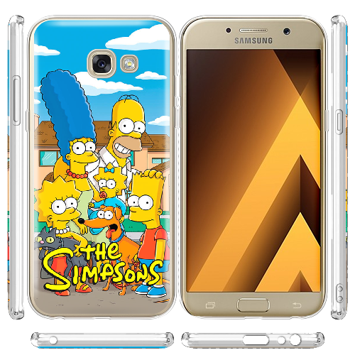 Чехол Boxface Samsung A520 Galaxy A5 2017 the simpsons