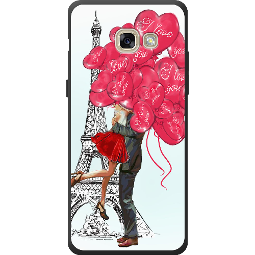 Чехол Boxface Samsung A520 Galaxy A5 2017 Love in Paris