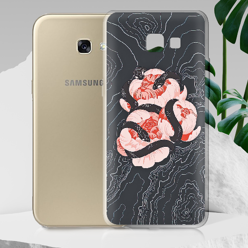 Чехол Boxface Samsung A520 Galaxy A5 2017 Snake Rose
