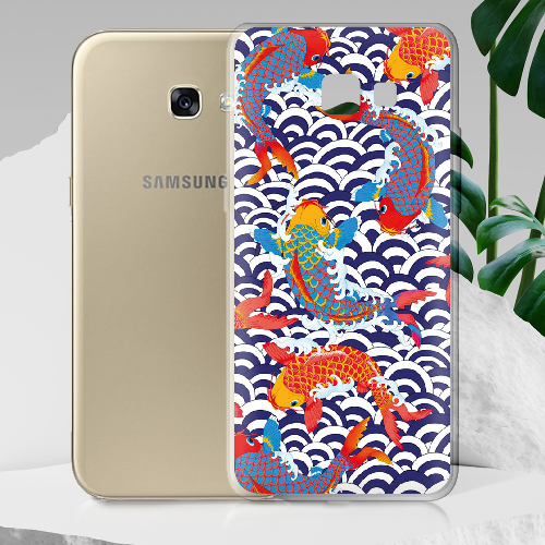 Чехол Boxface Samsung A520 Galaxy A5 2017 Koi Fish