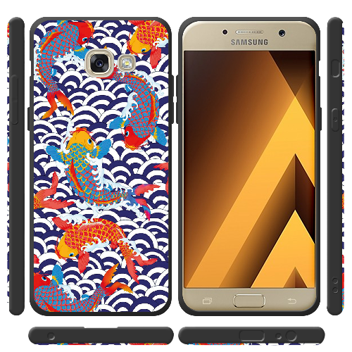 Чехол Boxface Samsung A520 Galaxy A5 2017 Koi Fish