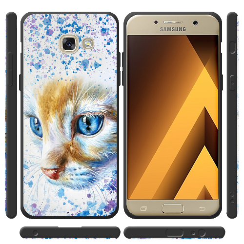 Чехол Boxface Samsung A520 Galaxy A5 2017 Голубоглазый Кот