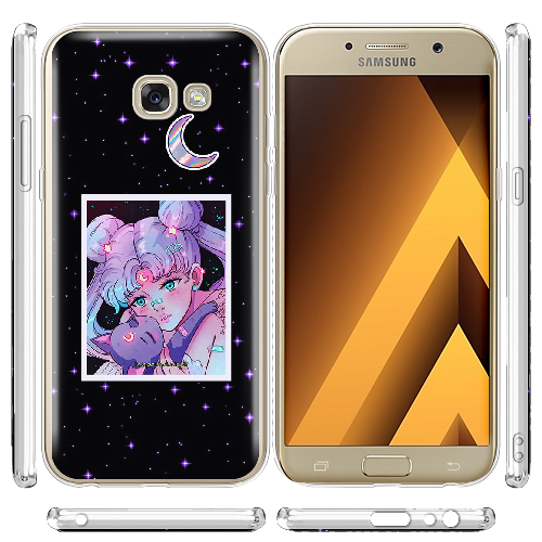 Чехол Boxface Samsung A520 Galaxy A5 2017 Sailor Moon night