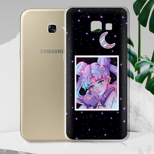 Чехол Boxface Samsung A520 Galaxy A5 2017 Sailor Moon night