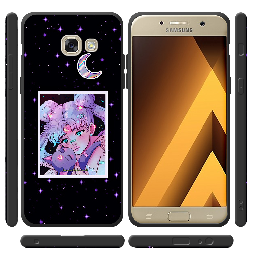 Чехол Boxface Samsung A520 Galaxy A5 2017 Sailor Moon night