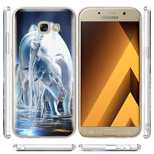 Чехол Boxface Samsung A520 Galaxy A5 2017 White Horse