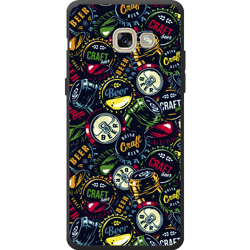 Чехол Boxface Samsung A520 Galaxy A5 2017 Bottle Caps