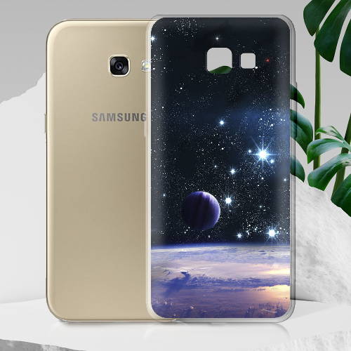 Чехол Boxface Samsung A520 Galaxy A5 2017 Space Landscape