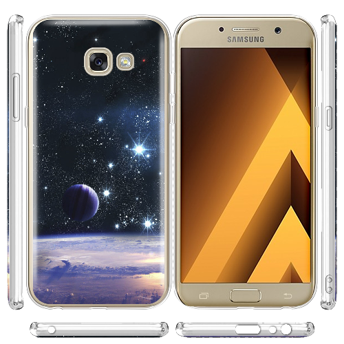 Чехол Boxface Samsung A520 Galaxy A5 2017 Space Landscape