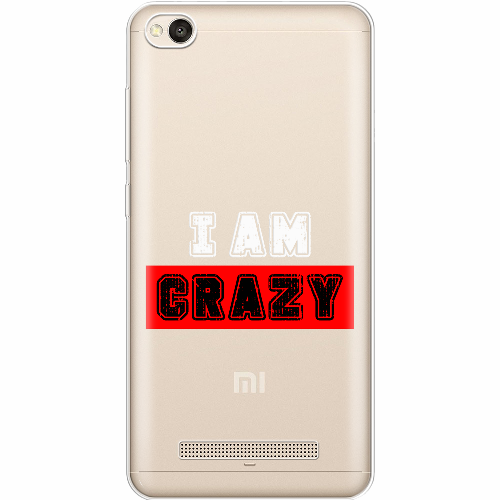 Чехол BoxFace Xiaomi Redmi 4A I'm Crazy