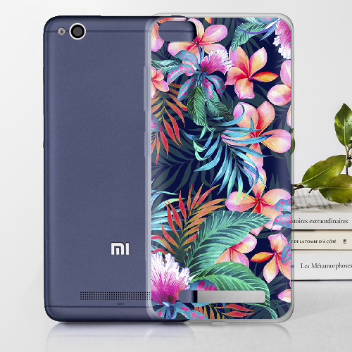 Чехол BoxFace Xiaomi Redmi 4A flowers in the tropics