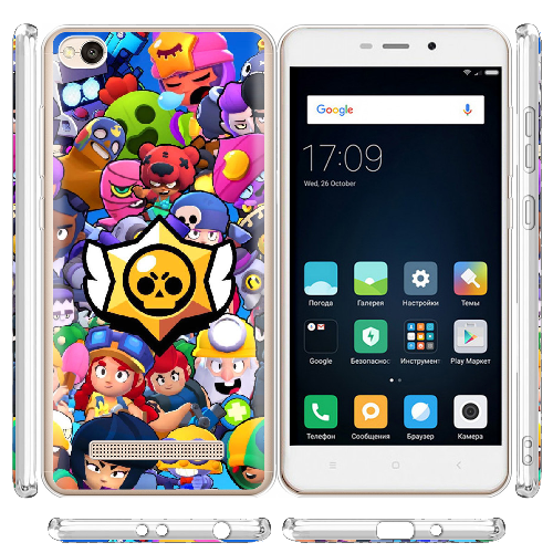 Чехол BoxFace Xiaomi Redmi 4A Brawl Stars