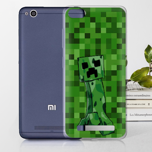 Чехол BoxFace Xiaomi Redmi 4A Minecraft Creeper