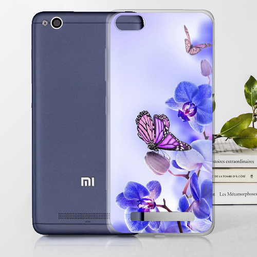 Чехол BoxFace Xiaomi Redmi 4A Orchids and Butterflies