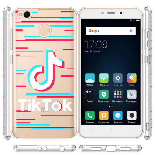 Чехол BoxFace Xiaomi Redmi 4x Tik Tok