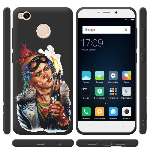 Чехол BoxFace Xiaomi Redmi 4x Tanker Girl