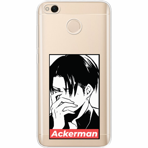 Чехол BoxFace Xiaomi Redmi 4x Attack On Titan - Ackerman