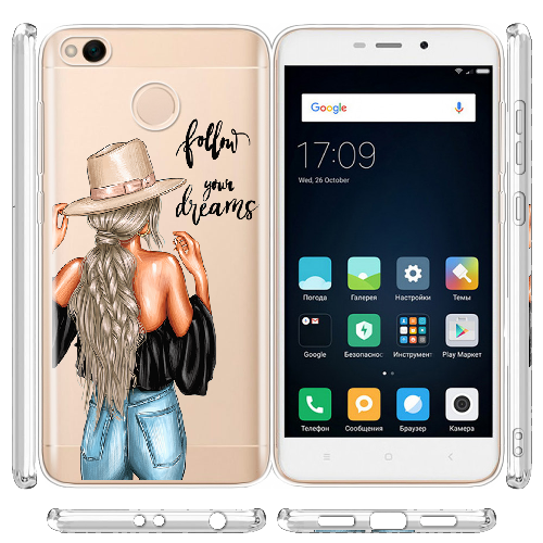 Чехол BoxFace Xiaomi Redmi 4x Follow Your Dreams