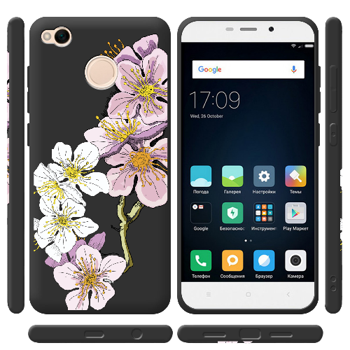 Чехол BoxFace Xiaomi Redmi 4x Cherry Blossom