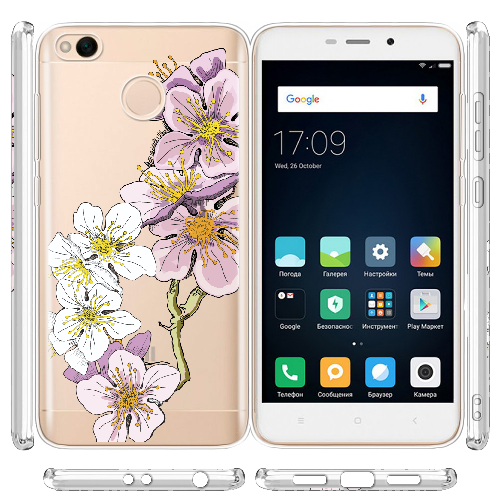 Чехол BoxFace Xiaomi Redmi 4x Cherry Blossom