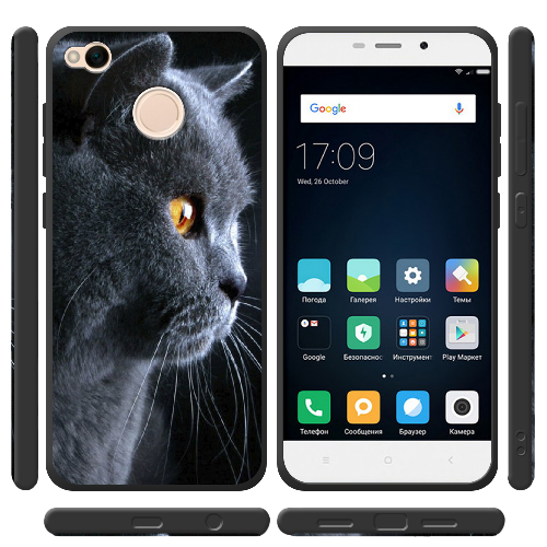 Чехол BoxFace Xiaomi Redmi 4x English cat