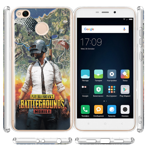 Чехол BoxFace Xiaomi Redmi 4x PUBG Mobile