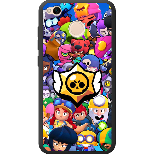 Чехол BoxFace Xiaomi Redmi 4x Brawl Stars