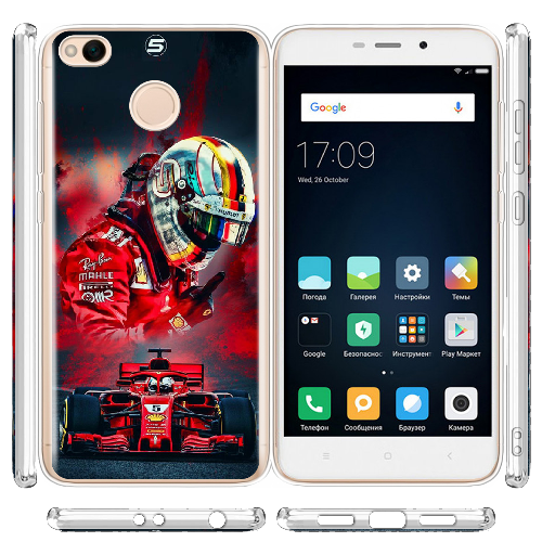 Чехол BoxFace Xiaomi Redmi 4x Racing Car