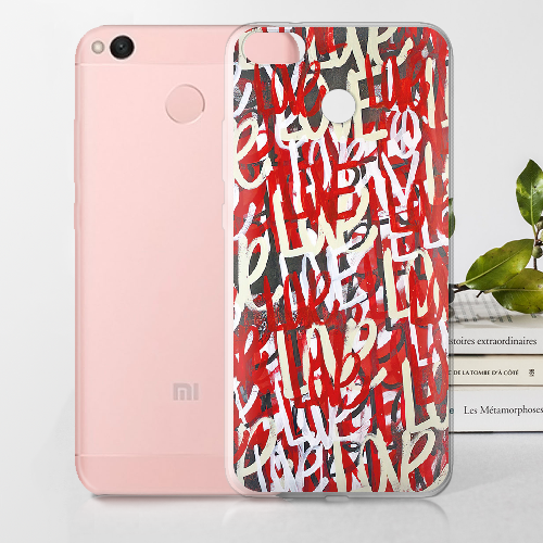 Чехол BoxFace Xiaomi Redmi 4x Love Graffiti