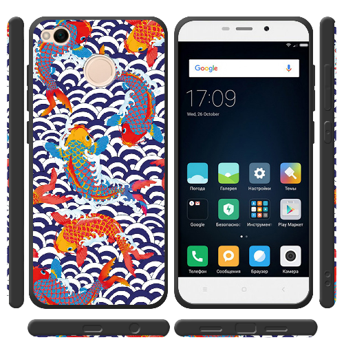 Чехол BoxFace Xiaomi Redmi 4x Koi Fish