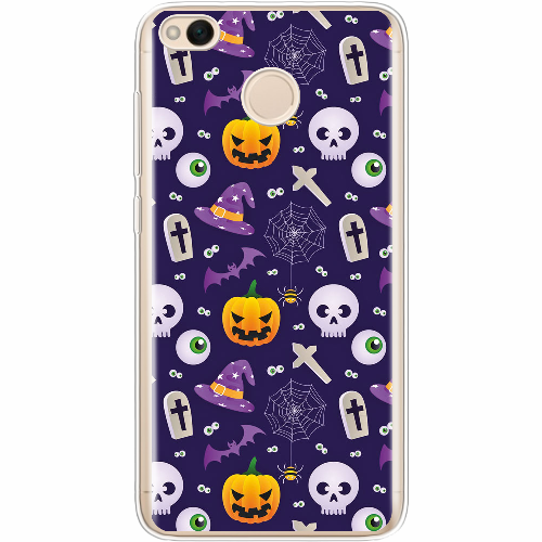 Чехол BoxFace Xiaomi Redmi 4x Halloween Purple Mood