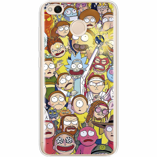 Чехол BoxFace Xiaomi Redmi 4x Rick and Morty все герои