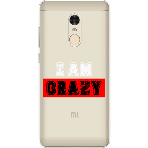 Чехол BoxFace Xiaomi Redmi Note 4 / 4x I'm Crazy